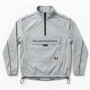 Veste imperméable à capuche pour homme, style urbain, coupe-vent, mode Europe USA, pour activités de plein air - Product Image 1