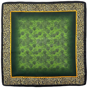 Design Your Own Low MOQ Women Square <b>Scarf</b> 100% <b>Silk</b> Customizable Color & Logo Elegant All Season Use Pakistan Made - Product Image 5