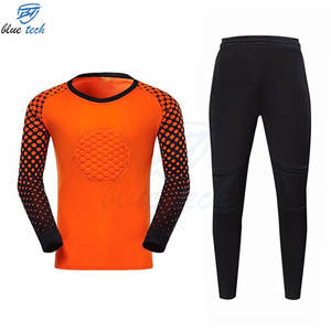Conjunto de Uniforme de Portero de Fútbol Profesional, Camiseta con Protección en el Pecho, Pantalones, Uniforme de Fútbol Personalizado con Protección UV - Product Image 5