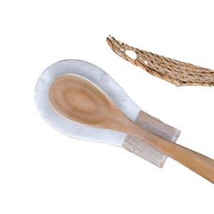 ที่วางช้อนหินอ่อนที่วางช้อนโลหะสำหรับไม้พายช้อนที่คีบมากขึ้น - Product Image 1