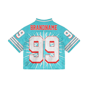 เสื้อเจอร์ซีย์ตาข่ายพิมพ์ลายโลโก้ตามสั่งด้วยความร้อน-เสื้อกีฬาทีมเต็มตัว-เสื้อผ้ากีฬาแห้งเร็วระบายอากาศได้ดีสำหรับผู้ชาย - Product Image 5