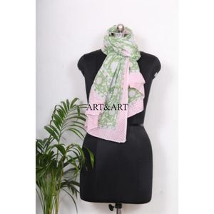 Pareo/Sarong 100% coton pour femme, imprimé à la main, confortable, léger, avec écharpe légère pour se couvrir. - Product Image 3