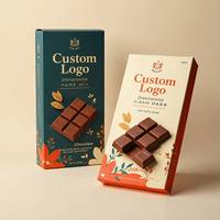 Boîtes d'emballage en papier personnalisées pour barres de chocolat de 4 grammes avec feuille d'or, boîtes d'emballage pour chocolat comestible Shroomz, boîte d'emballage en kraft recyclable