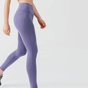 Leggings pour femmes à taille haute, longueur intégrale, couleur unie, extensibles, respirants, pantalons de yoga pour la salle de sport et les entraînements - Product Image 6