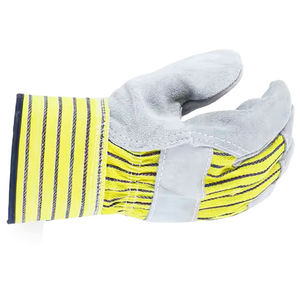 Wholesale High Quality Custom Design Safety Gloves Industrial Construction Work Gloves Heavy function Leather Gloves - Product Image 2