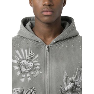 Silk Screen Printing with Rhinestones Everyday Athletic Sweatsuit with Soft Fabric and Modern Fit <b>boys</b> 2 piece set tracksuit - Product Image 3