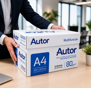 กระดาษถ่ายเอกสารสีขาว Autor A4 80 แกรม สำหรับตลาดอาร์เจนตินา - Product Image 5