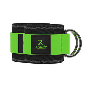 Sangles de cheville en néoprène légères à prise facile avec double anneau de fermeture, protections de cheville unisexes pour haltérophilie, design simple, vente en ligne 2026 - Product Image 1