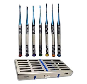 Dental PDL Set Extraction Elevator Kit Tooth Removal Stainless Steel Dental Instruments TARIQ MFG CO - Product Image 3