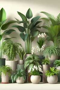 Pot de fleurs en FRP (fibre de verre) de haute qualité, design classique, pour la maison, le jardin extérieur, la pépinière, artificiel - Product Image 2