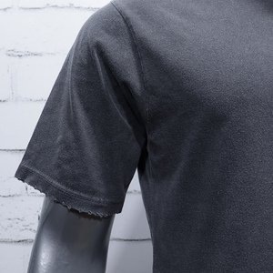 เสื้อยืดคอตตอนวินเทจทรงโอเวอร์ไซส์ คอกลม สไตล์สตรีทแวร์ สำหรับผู้ชาย - Product Image 5