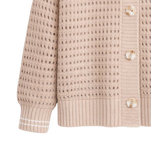 เสื้อคลุมคาร์ดิแกนผู้หญิง ผ้าเนื้อนุ่ม แขนยาว น้ำหนักเบา มีสไตล์ ใส่สบาย เข้ารูปพอดีตัว - Product Image 4