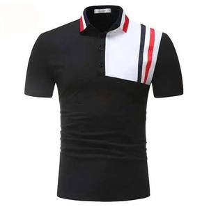 Polo pour hommes à manches courtes en coton, séchage rapide, style tendance, personnalisable avec votre logo de marque OEM - Product Image 3