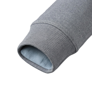 Sudadera de cuello redondo para hombre, 100% algodón, tejido de felpa, estilo urbano, básica, mezcla de algodón, informal, deportiva. - Product Image 5