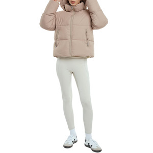Custom Logo Women Extreme Cold Weather Hooded Puffer Coat Women Arctic Heavy Winter <b>Parka</b> Puffer Jacket Faux Fur Hood Wholesale - Product Image 6
