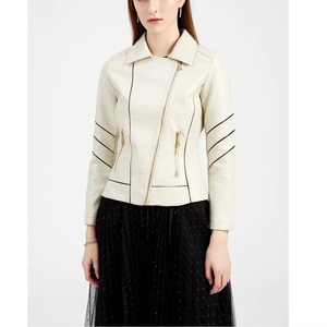 OEM Customize Women Leather <b>Jacket</b> European Style Oversize <b>Plus</b> <b>Size</b> Pakistan Made Motorcycle <b>Biker</b> Leather <b>Jacket</b> - Product Image 1