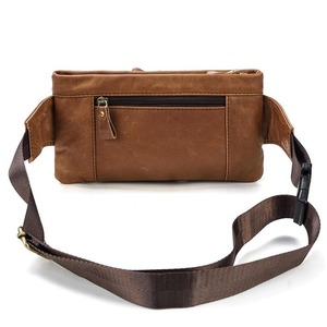 Multifunctional Daily Use Wholesale price sustainable Leather Waist Bag Cool Crossbody Backpack Waterproof Leather Waist Bag - Product Image 5