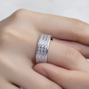 Fine Diamond Jewelry Factory Price 14K Solid Gold VVS Lab Diamond Band <b>Ring</b> <b>for</b> <b>Men</b> and women - Product Image 5
