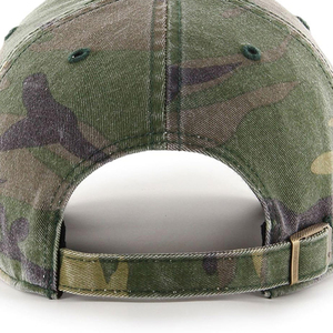 New Customize Camouflage Print Denim Baseball Cap High Quality Adjustable Back Gym Workout Training Sporty Unisex Adult - Product Image 4