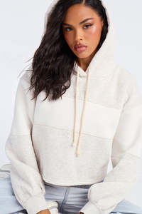 Sudadera con Capucha Corta Personalizada al por Mayor para Mujer, Estilo Y2K, Sudadera Informal de Moda, Proveedor de EE. UU. - Product Image 3