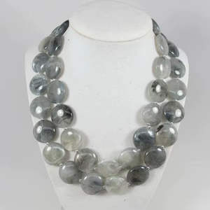 Parures de bijoux en résine avec perles africaines, colliers ras-du-cou imposants, bijoux indiens et nigériens multicouches pour mariage - Product Image 1