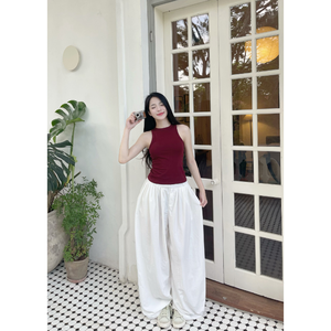 เสื้อยืดผู้หญิงคุณภาพดีที่สุดสำหรับฤดูร้อน หลายสี แฟชั่นใหม่ รับผลิตแบบ ODM OEM จากเวียดนาม เสื้อกล้ามผู้หญิงคุณภาพพรีเมียม - Product Image 1