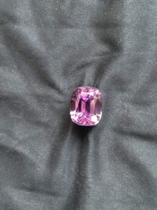 14.76ธรรมชาติ carats kunzite เบาะตัดหินสำหรับทำเครื่องประดับที่ดีทำอัญมณี - Product Image 6