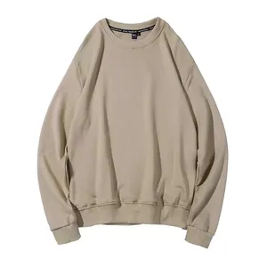 Street Wear High Quality 100% Cotton Sweatshirts Men New Quality Blank Sweatshirt Men Custom Logo with Men's Sweatshirt - Product Image 6
