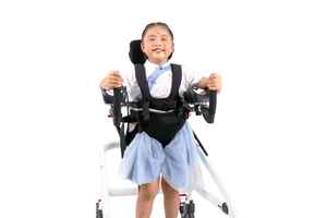 Andador para niños con discapacidad - Andador pediátrico - Cinturón de soporte pélvico - Asiento tipo silla para discapacitados - BZ-XY01 - Product Image 1