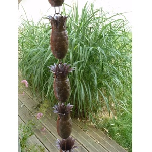 Cadena Decorativa para Lluvia, Alternativa a las Canaletas, Cadena de Flujo de Agua para Exteriores, para Patio, Jardín y Paisajismo - Product Image 3