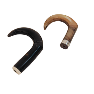 Empuñadura de Cuerno de Búfalo Premium para Bastón, Hecha a Mano, Duradera, de Alta Calidad, para Buey, Toro y Búfalo - Product Image 3