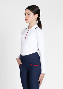 Kids Equestrian Riding <b>Base</b> <b>Layer</b> Shirt Soft Fabric Stretch Fit Comfort Breathable Horse Riding <b>Base</b> <b>Layers</b> customized - Product Image 3