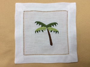 Sous-verres luxueux brodés à la main ensemble de 6 beaux modèles pour les nuits de rendez-vous romantiques artisanat de couture et de couture - Product Image 6