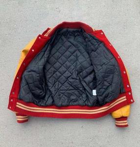 Chaqueta de Béisbol Varsity de Lujo con Diseño Personalizado, para Invierno, Manga Larga, Unisex, Ropa Deportiva, Felpa Transpirable, OEM - Product Image 3