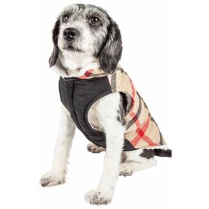 Manteau isolant pour chien Allegiance, style classique à carreaux, vêtements pour animaux de compagnie de qualité supérieure - Product Image 3
