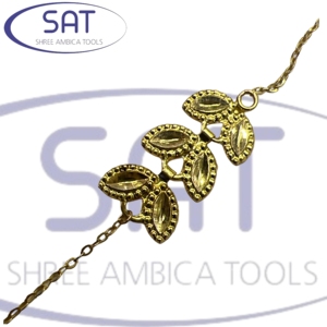 แม่พิมพ์ตัดชิ้นส่วนสร้อยข้อมือทองคำและเงินแบบกำหนดเอง SAT Jewelry แม่พิมพ์ปั๊มลายเครื่องประดับความแม่นยำสูง ทาจิกิสถาน สิงคโปร์ เวียดนาม - Product Image 4