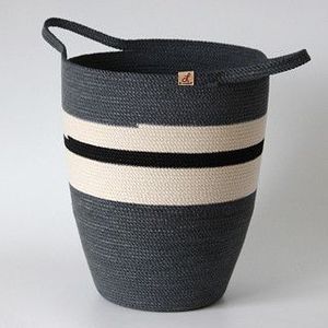 Living room storage basket bedroom organiser basket nursery hamper baby storage basket toy bin organiser decor basket <b>laundry</b> - Product Image 4