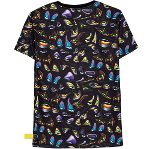 Nouveau design imprimé, fourniture en gros, t-shirt en coton de qualité supérieure pour femme, t-shirt graphique tricoté par sublimation - Product Image 6