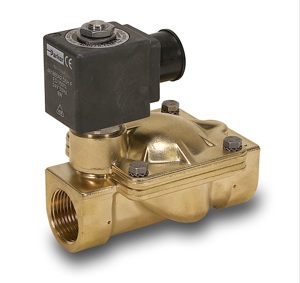 Válvulas solenoides pilotadas Parker Hannifin 2/2 7321 / 7322 para el control de agua, aceite ligero y vapor - Product Image 1