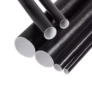 Gaine en fibre de verre 2715 de Chine, résistante aux hautes températures, enduite de silicone - Product Image 3