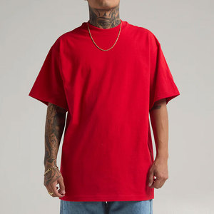 เสื้อยืดสตรีทแวร์พรีเมียมเนื้อหนา ขายส่งจำนวนมาก สั่งทำโลโก้ได้ เสื้อเปล่า ผ้าฝ้าย 300gsm ทรงโอเวอร์ไซส์ ราคาโรงงาน - Product Image 2
