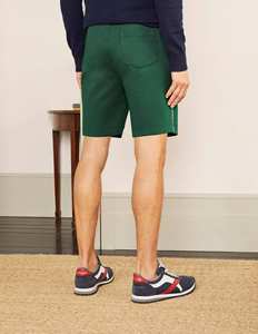 Pantalones Cortos Bermuda de Algodón Verde para Hombre con Cintura Ajustable con Cordón y Raya Lateral, Ropa Casual - Product Image 5