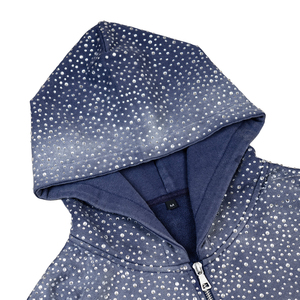 Sweat-shirt à capuche en molleton 100% coton avec strass, style streetwear hip-hop, coupe classique, pour homme, vêtements d'extérieur, pull unisexe - Product Image 3