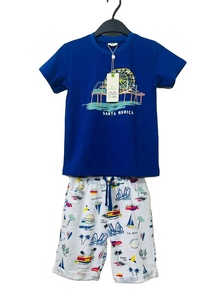 Ropa de verano para niños, camiseta de manga corta, conjunto de ropa para niños, traje de plomo de tiempo personalizado, cantidad de algodón, Primavera, venta al por mayor - Product Image 5