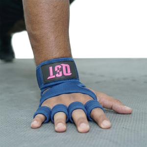 Premium Synthetic Cross <b>Training</b> <b>Gloves</b> Half Finger Wrist Support Weightlifting Gym Workout Custom Logo OEM ODM For Unisex Use - Product Image 4
