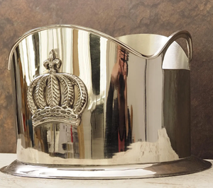 Promotion : Seau à vin et à glace en métal nickelé avec support en acier, refroidisseur en aluminium pour fêtes, maison et bar, champagne - Product Image 3