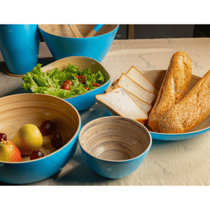 Assiettes de service en bambou biologique légères et durables pour un usage quotidien - Product Image 1