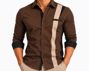 Chemise Homme Bordeaux Unie à Col Montant Manches Longues Boutons en Corne 100% Coton Respirante Infroissable Tricotée Écologique Printemps ODM - Product Image 3