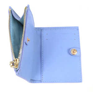 Portefeuille portable pour femme, mini, en cuir PU, personnalisable avec logo, couleur unie, pour cartes de crédit, vente en gros transfrontalière - Product Image 5