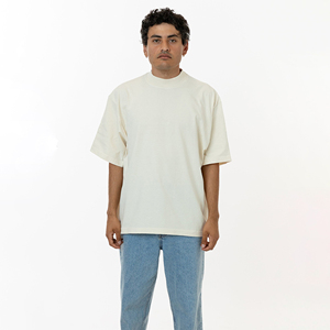 T-shirts graphiques amples pour hommes en coton 100% de qualité supérieure, impression sérigraphique personnalisée, anti-plis, effet vieilli, coupe oversize, grammage lourd, grandes tailles - Product Image 4